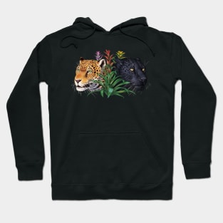 Jaguars with Bromeliads Hoodie